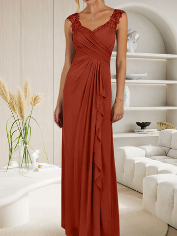 Champagne A-Line Sweetheart Neckline Pleated Mesh Dress