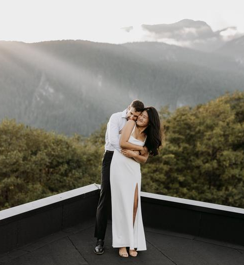 Robe de soirée longue blanche en satin, simple, à encolure carrée et fente latérale, robe de bal formelle Y8455