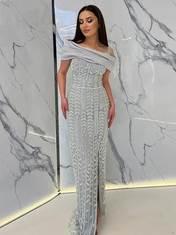 Vestidos de noche elegantes y lujosos para fiestas LA72914 