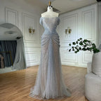 Luxury Designer Beaded Mermaid Evening Dresses Elegant Formal Gown LA72905