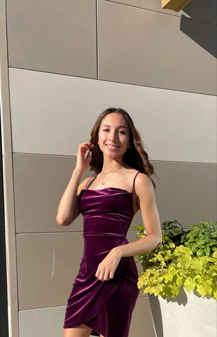 Vestido ajustado de tirantes finos, vestido sexy para fiesta de bienvenida Y60