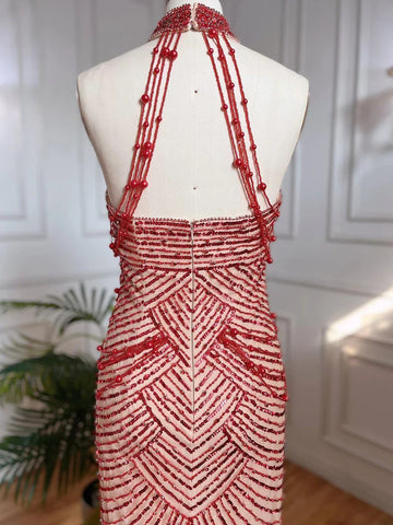 En solde, aucun retour ni remboursement. Robe de soirée sirène sexy et élégante LA6227