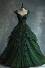 Robe de bal élégante en tulle et dentelle bleue, coupe trapèze, pour quinceañera Y7797