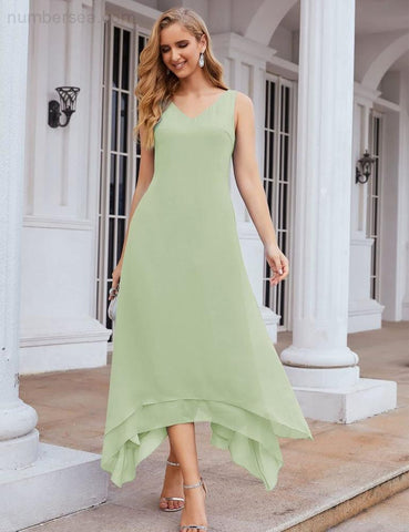 Vestidos de chifón de talla grande para la madre de la novia con chaqueta, vestidos formales para boda SY28073 