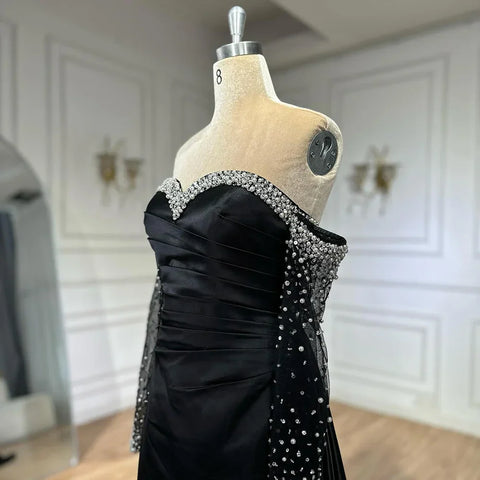 Elegant Sweetheart Yellow Satin Evening Dress LA72777