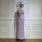 Dubai Arabia Luxury Evening Dresses Gowns 2025 for Women Nude Mermaid With Gloves for Wedding Parties LA72032A