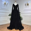 Mermaid Evening Dresses with Cape Sleeves 2025 LA71889