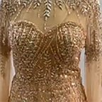 Vestidos de noche elegantes con cuentas, estilo sirena árabe, con capas moradas, vestidos de lujo para mujer, ideales para bodas y fiestas (colección 2025, LA72129) 