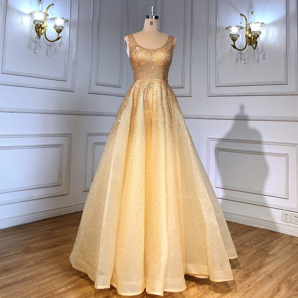 Robe de soirée rouge style arabe, coupe trapèze, luxueuse, ornée de perles et de cristaux, style Dubaï, pour femme, tenue de mariage, LA70232A, 2025 