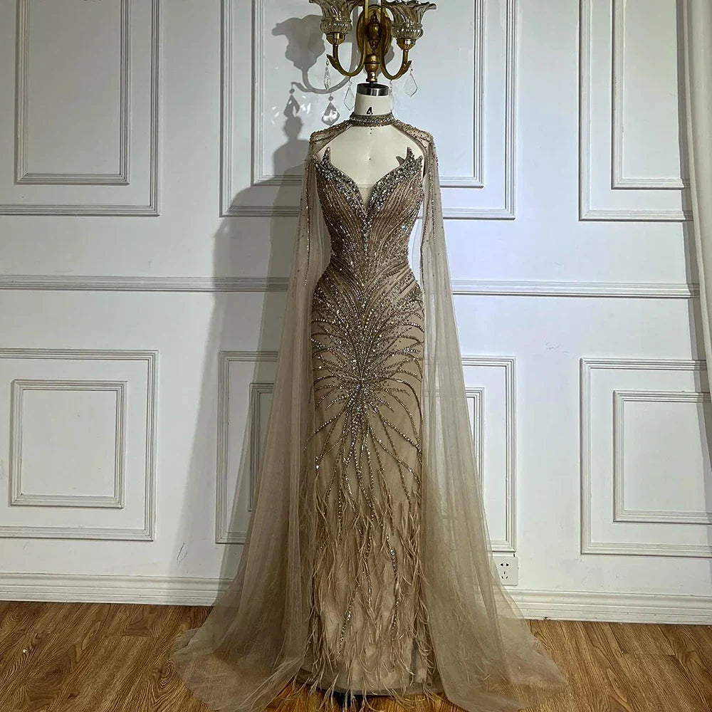 Luxury Designer Evening Dresses Mermaid Gowns for Formal Occasion LA72882