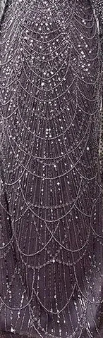 Nude Mermaid Arabia Beaded Evening Dress Gown with Detachable Skirt for Formal Occasion 2025 LA72243A