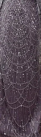 Elegante vestido de noche de lujo estilo sirena con hombros descubiertos, ideal para fiestas en Dubái (LA72243)