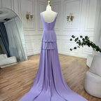Elegant Coral Pink Butterfly Beaded Evening Dress LA72497