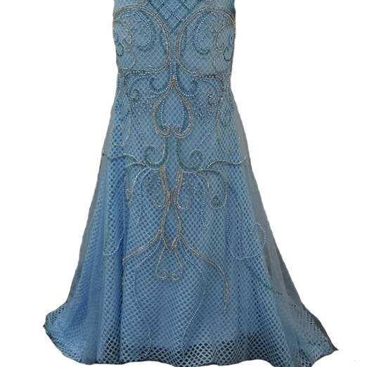Gold Luxury Caps Sleeves Evening Dresses Gowns 2025 Mermaid Elegant Beading For Women Party LA70851