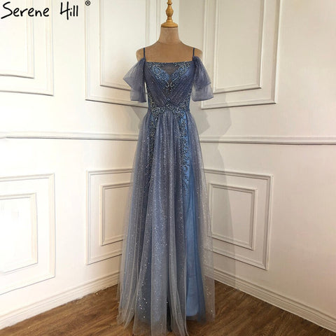 Robe de soirée trapèze rouge vin dégradée, sans retour ni remboursement, avec bretelles spaghetti et perles, pour femme, LA70776, 2025 