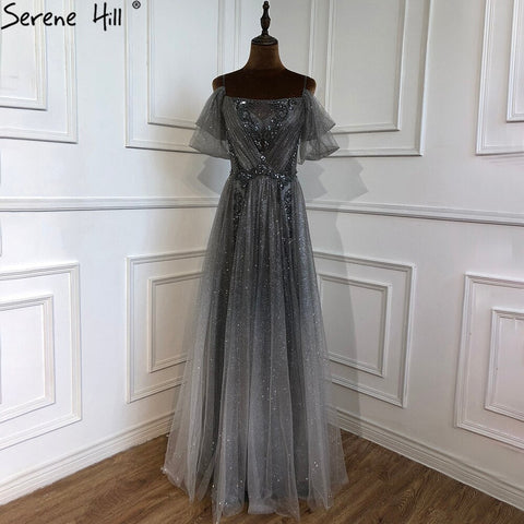 Robe de soirée trapèze rouge vin dégradée, sans retour ni remboursement, avec bretelles spaghetti et perles, pour femme, LA70776, 2025 