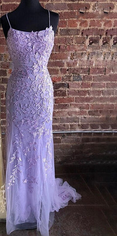 Green Spaghetti Strap Mermaid Prom Dresses 2025 Crystal Lace Elegant Graduation School Party Gown LA71162