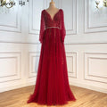Grey Luxury A-Line Sexy Evening Dresses Gowns 2025 Diamond Beading Elegant For Women Party LA70788