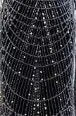 Hijab Muslim Nude A Line Long Cape Hijab Luxury Dubai Evening Dresses Gowns 2025 For Women Wedding Party LA72032B