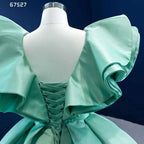 Mint Lace Up Bride Gowns Evening Dresses Gowns For Women Party 2025 High End Custom Made HM67527