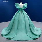 Mint Lace Up Bride Gowns Evening Dresses Gowns For Women Party 2025 High End Custom Made HM67527