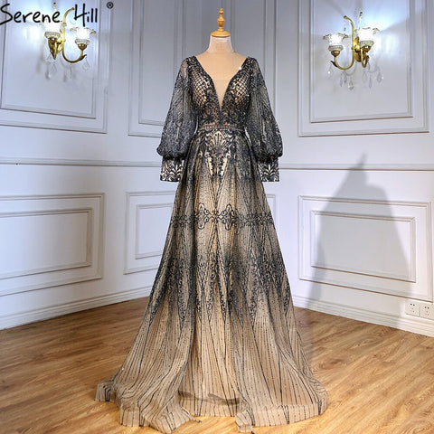 Muslim Pink Luxury Beaded Overskirt Mermaid Evening Dresses Gowns 2025 For Woman Party  LA71482