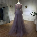 Pink Elegant With Overskirt Split Luxury Beaded Mermaid Evening Dresses Gowns for Women Wedding Party 2025 LA72431
