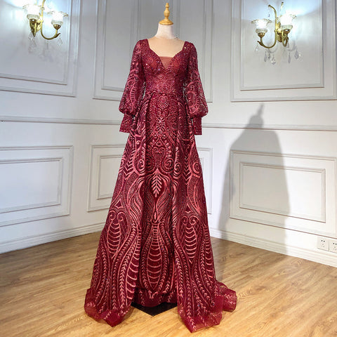 Rosa sirena Avond Jurken 2025 Luxe Kralen Overrok para fiesta femenina LA71525 