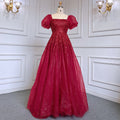 Sexy Gold A Line Luxury Sparkle Beaded Lace Up Evening Dresses Gowns 2025 For Women Party LA71153A