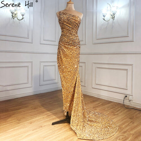 Sexy Mermaid Silver Luxury With Detachable Sleeves Split Elegant Evening Gowns For Women Party LA70954