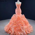 White Mermaid Elegant Wedding Dresses Gowns Sweetheart Sexy Flowers High-end Bridal Dress 2025 HM67212