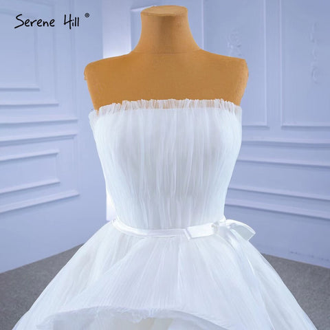 Vestidos de novia blancos sexys Srtaplee 2025, sencillos, con cordones, de alta gama, HM67302, hechos a medida 