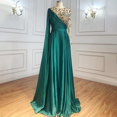 Vestidos de noche de lujo color vino tinto corte A, un hombro, diamantes, satén, para mujer, fiesta, LA70923 