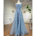 Red Beaded Split Mermaid Luxury Evening Dress Gown Sleeveless LA70765