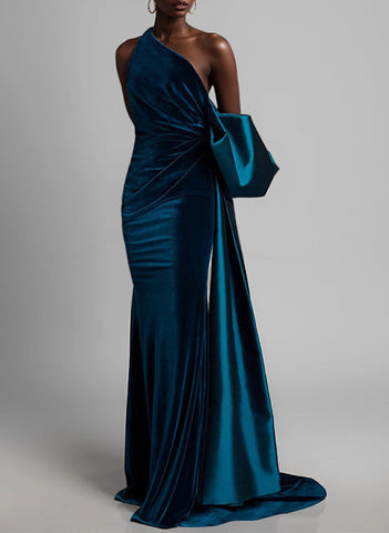 Sheath/Column One-Shoulder Mother of the Bride Dresses