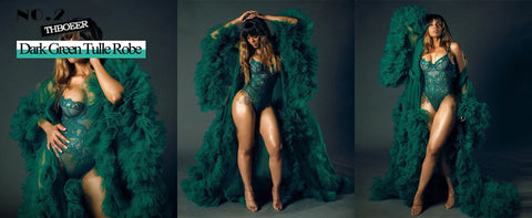 Vestido largo y fluido para sesión de fotos Vestido para embarazo 