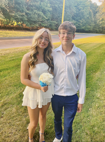 Robe de bal blanche trapèze sans bretelles, adorable, Y2315