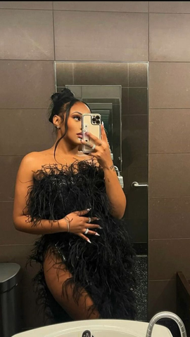 Robe de soirée noire sexy, robe de soirée noire unique Y2217