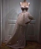 Vestido de fiesta de cumpleaños de corte A de lujo, vestido de fiesta de bienvenida de corte A Y6711