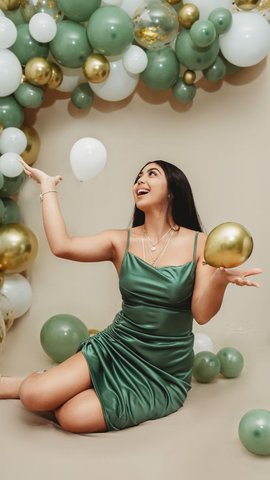 Vestido verde de tirantes finos para fiesta de bienvenida, vestido para fiesta de cumpleaños número 18 Y2626