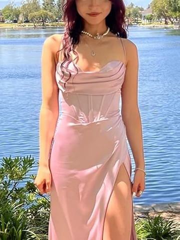 Robes de bal bleu roi à décolleté cœur, robes de soirée longues bleu roi Y378