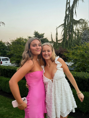 Robe de bal rose sans bretelles, mini-robe Y2228