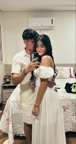 Fashion White A-line Long Evening Dress White Senior Prom Gown Y7280