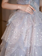 Robe de bal luxueuse et brillante, robe de 16 ans, robe de princesse, Y2403