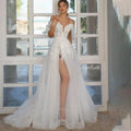 Vestido de novia de encaje, vestido de novia princesa, vestidos de novia de talla grande