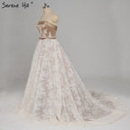 On Sale no return no refundSale Vintage Sleeveless Appliques Satin Prom Dresses 2025 Strapless Sexy Evening Party Dress Longo Real Photo HA2143