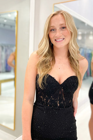 Sweetheart Bodycon Short Corset Homecoming Dress with Beading