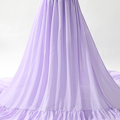 White Off Shoulder Chiffon Sexy Wedding Dresses Pregnant Photography Simple Bridal Gowns 2025 HA2216 Custom Made