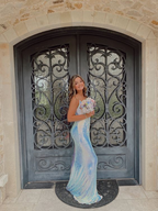 Robe longue de soirée à bretelles pour femme, robe de bal sexy à sequins, robe de bal longue Y798