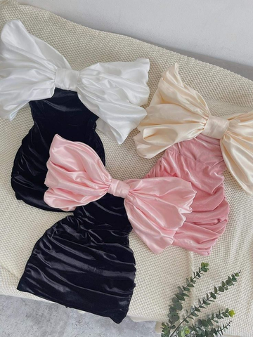 Robe de bal de promo mignonne, robe de fête d'anniversaire Y2379